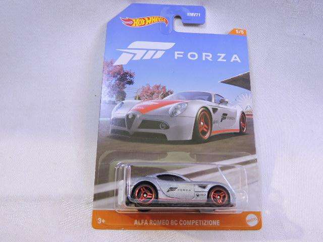 Hot wheels ALFA ROMEO 8C Competizione  ( Silver ) FORZA