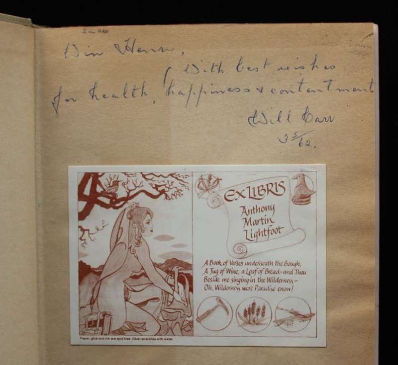 PIONEER'S PATH - A CAREER ON THE WITWATERSRAND - WILLIAM S. CARR - INSCRIBED BY AUTHOR