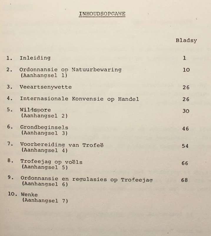 HANDLEIDING VIR BEROEPSJAGTERS EN JAGONDERNEMERS - W.K. KETTLITZ