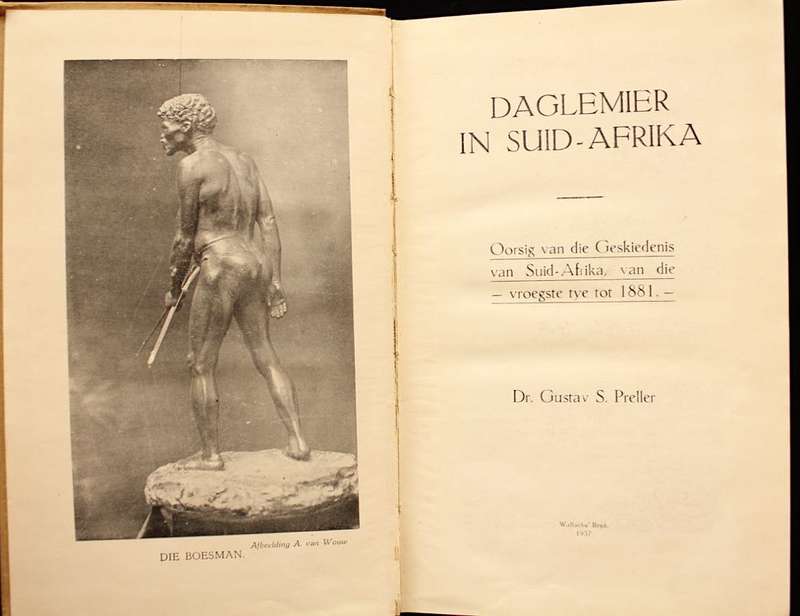 DAGLEMIER IN SUID-AFRIKA - OORSIG VAN DIE GESKIEDENIS VAN SUID-AFRIKA - DR. GUSTAV S. PRELLER