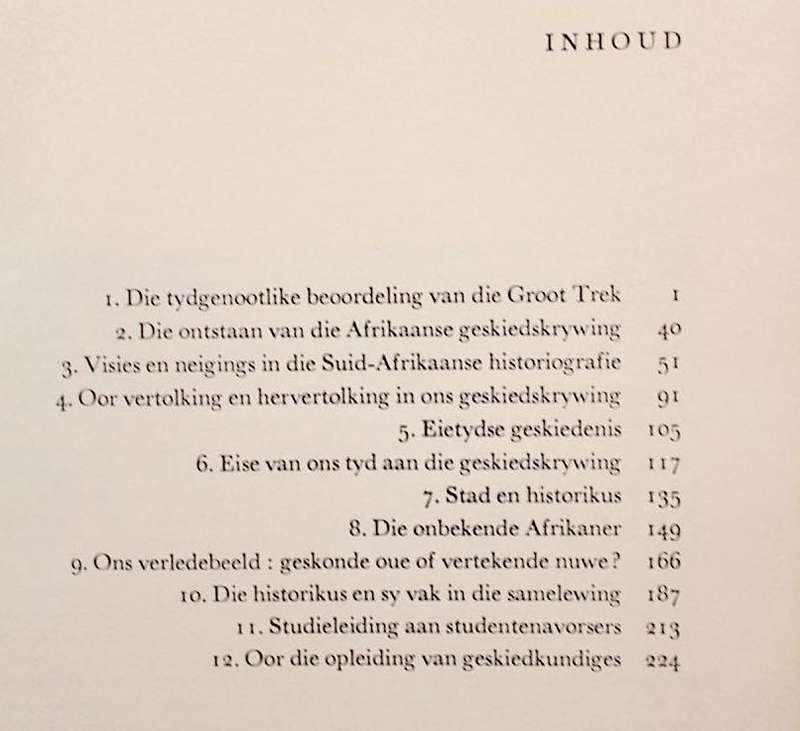 GESKIEDKUNDIGE VERKENNINGE - F.A. VAN JAARSVELD