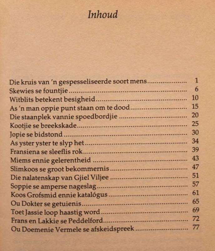 POFADDER EN PEDDELFORD - SANDVELDSTORIES VERTEL DEUR FERDINAND DEIST (1987)