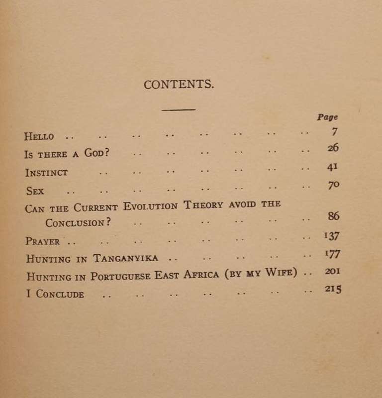 I CONCLUDE - CONVICTIONS AND EXPERIENCES OF A FREE-THINKING DOCTOR AND HUNTER - SEN. W.P. STEENKAMP
