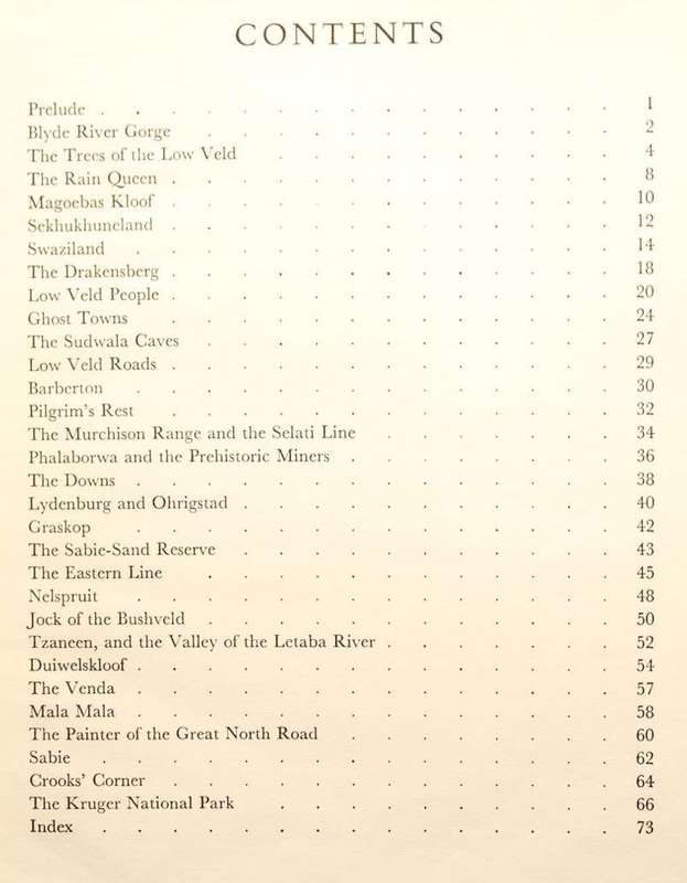 LOW VELD TRAILS - T.V. BULPIN (1968)
