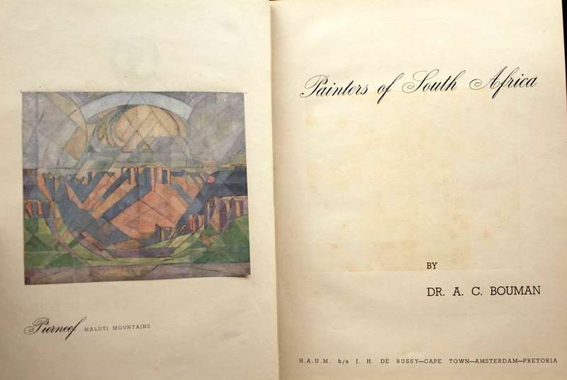 PAINTERS OF SOUTH AFRICA - DR. A. C. BOUMAN