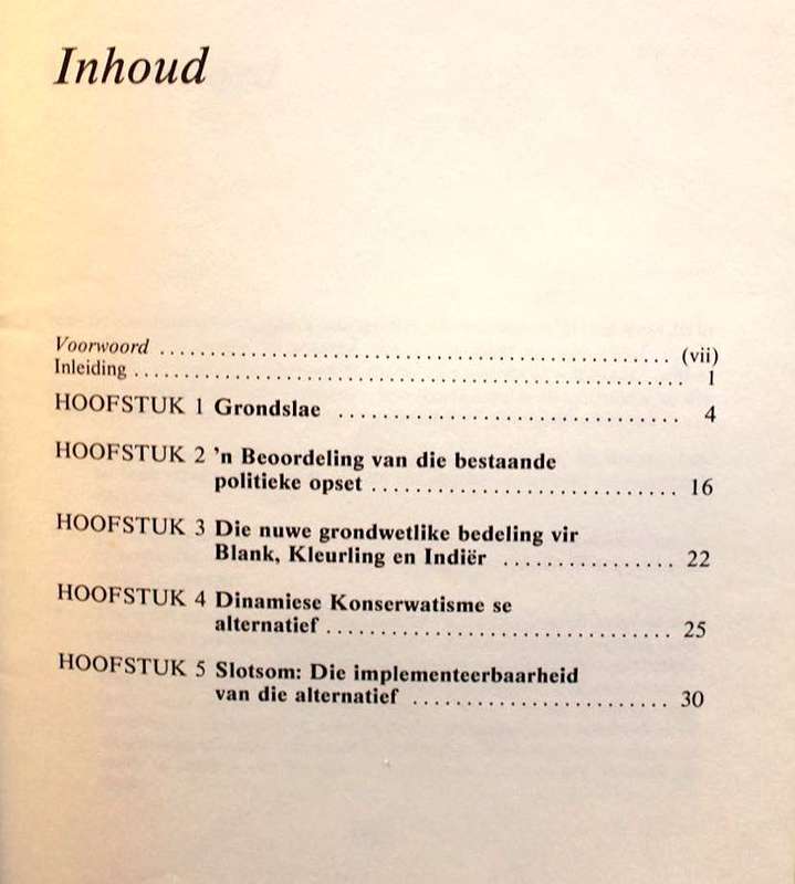 DINAMIESE KONSERWATISME - HERCULES BOOYSEN