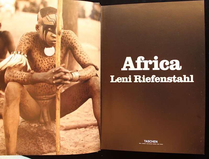 AFRICA : 25TH ANNIVERSARY EDITION - LENI RIEFENSTAHL (2005) - LARGE HARDCOVER IN SLIPCASE
