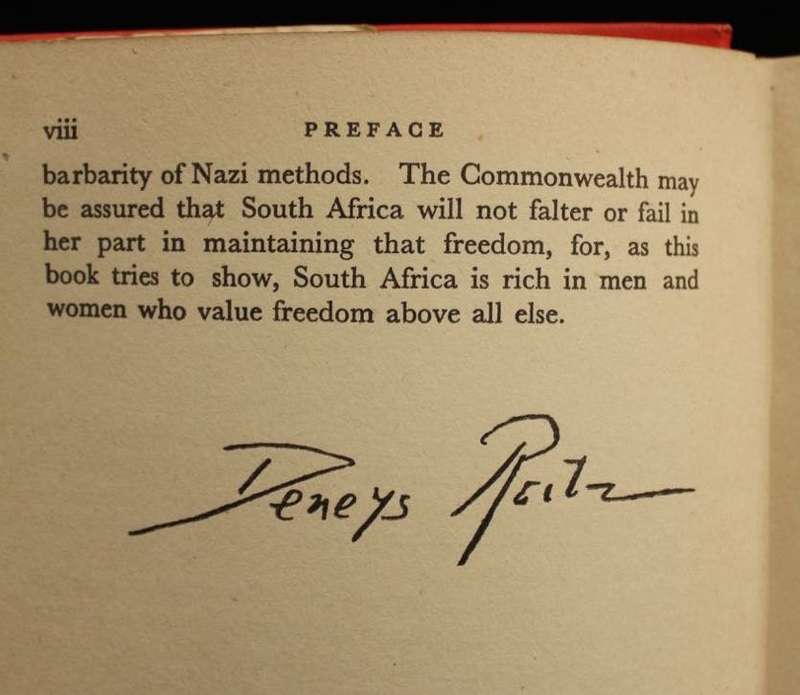 SOUTH AFRICA FIGHTS - J.S.M. SIMPSON (1941) - preface by Deneys Reitz