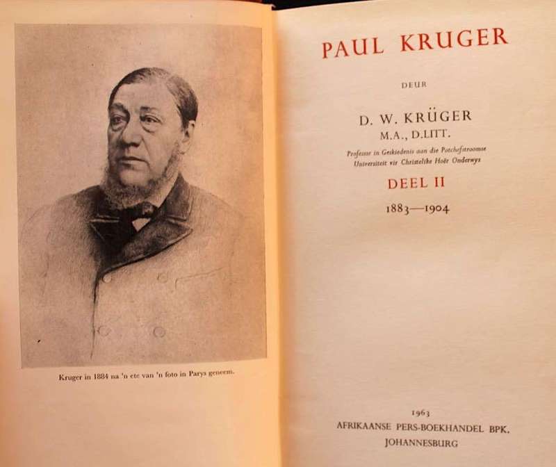 PAUL KRUGER -- D.W. KRUGER (DEEL I & II)