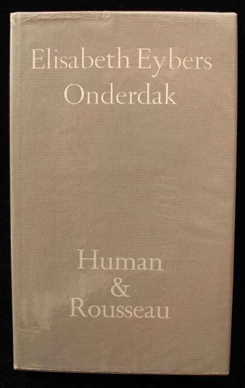 ONDERDAK - ELISABETH EYBERS - EERSTE UITGAAF 1968
