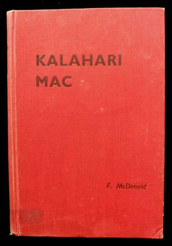 KALAHARI MAC - F. MCDONALD