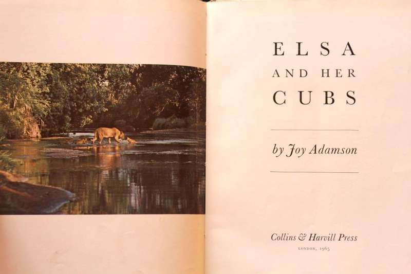 ELSA AND HER CUBS - JOY ADAMSON (1965)