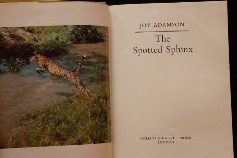 THE SPOTTED SPHINX - JOY ADAMSON (1969)