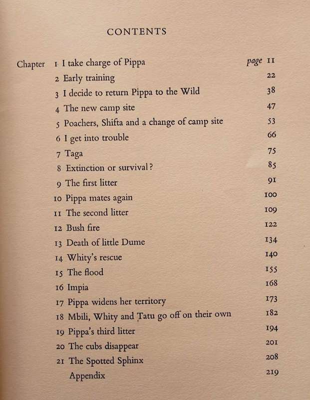 THE SPOTTED SPHINX - JOY ADAMSON (1969)