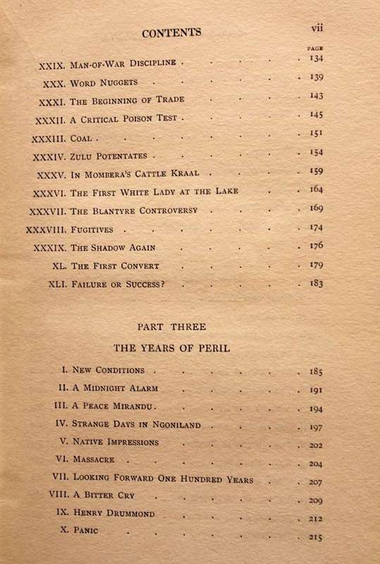 LAWS OF LIVINGSTONIA - W.P. LIVINGSTONE (1921)