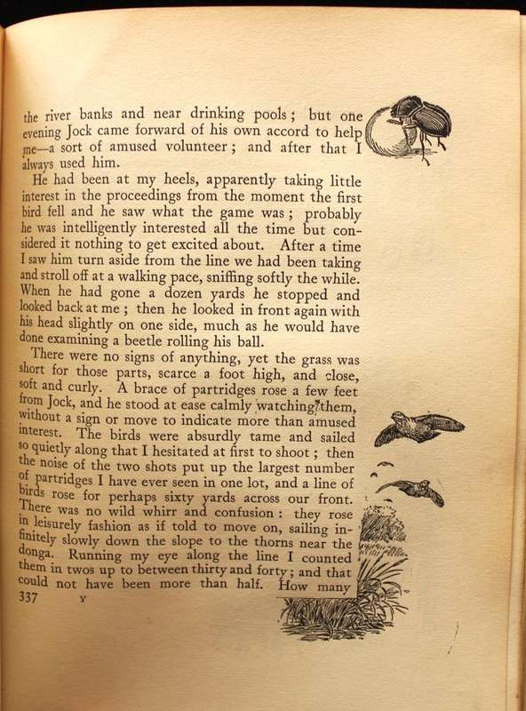 JOCK OF THE BUSHVELD by Percy Fitzpatrick 3rd. impression (1907) WITH ALL THE INCORRECT DUNG BEETLES