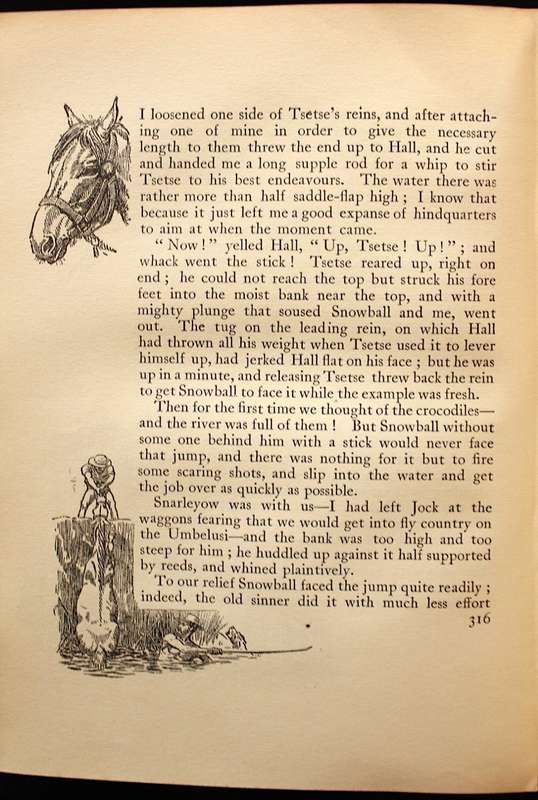 JOCK OF THE BUSHVELD by Percy Fitzpatrick 3rd. impression (1907) WITH ALL THE INCORRECT DUNG BEETLES