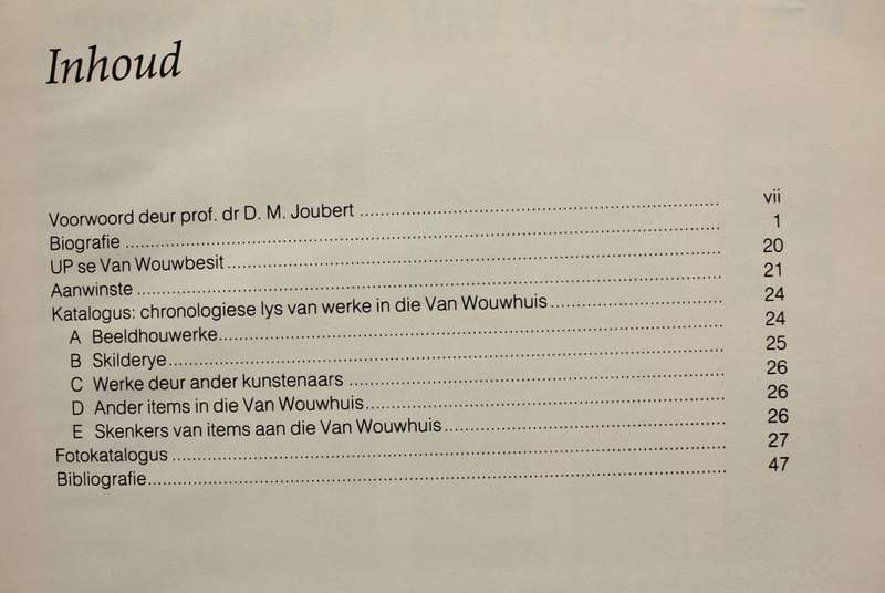 ANTON VAN WOUW EN DIE VAN WOUWHUIS