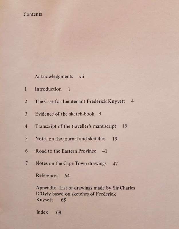 AN ARTIST'S JOURNEY ALONG THE OLD CAPE POST ROAD 1832-33 - A. GORDON-BROWN