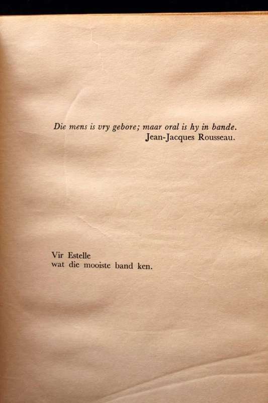 DIE GEBONDENES - ANDRE P. BRINK (1958) - GETEKEN