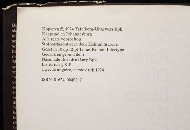 DIE BUITER RY SNAGS - GERRIE RADLOF