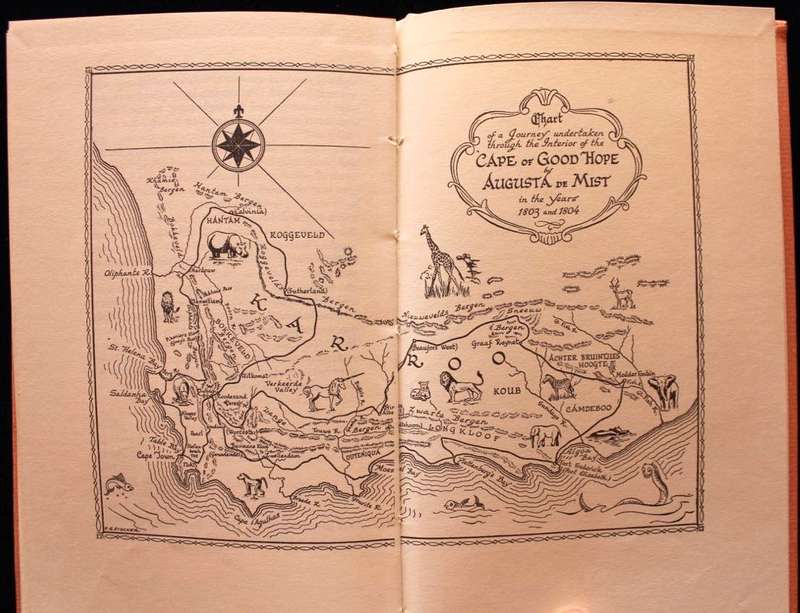 DIARY OF A JOURNEY TO THE CAPE OF GOOD HOPE & THE INTERIOR OF AFRICA IN 1802-1803 - AUGUSTA DE MIST