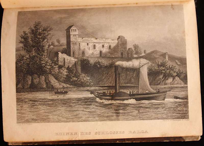 PICTURESQUE AND ROMANTIC GERMANY (1847) - CONTAINS 30 STEEL PLATE ENGRAVINGS