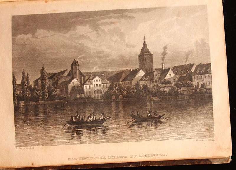 PICTURESQUE AND ROMANTIC GERMANY (1847) - CONTAINS 30 STEEL PLATE ENGRAVINGS