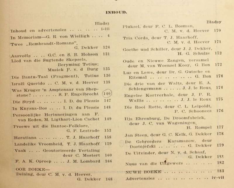 DIE NUWE BRANDWAG - DEEL IV. NO. III - SEPTEMBER 1932