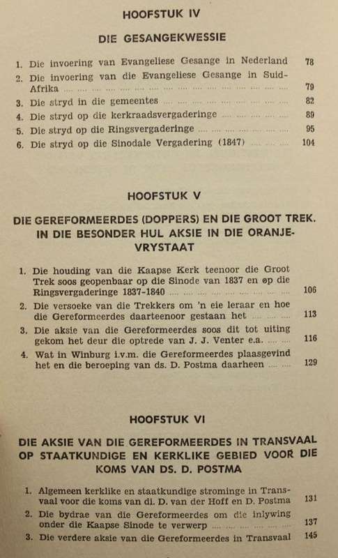 DIE ONTSTAAN VAN DIE GEREFORMEERDE KERK IN SUID-AFRIKA - DR. B.R. KRUGER