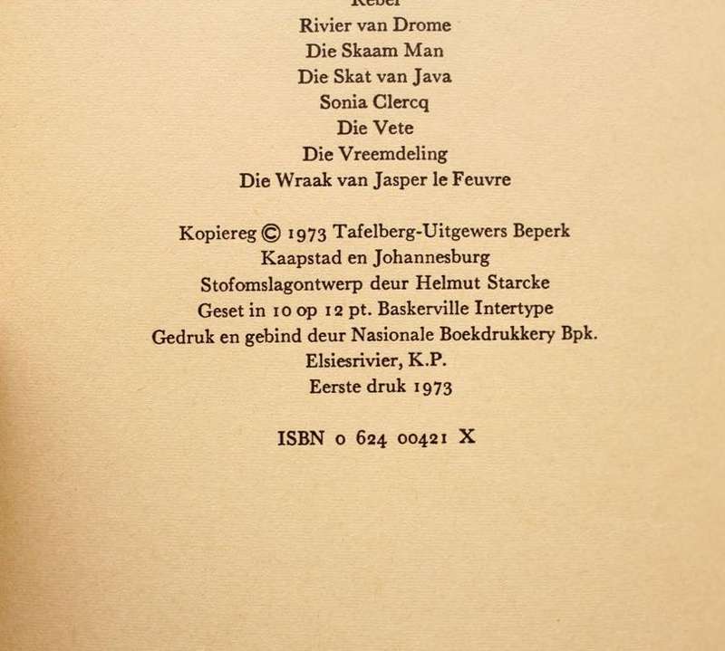 LAFRAS CUYPER IN DIE BRITSE LOKVAL - KARL KIELBLOCK (1973)