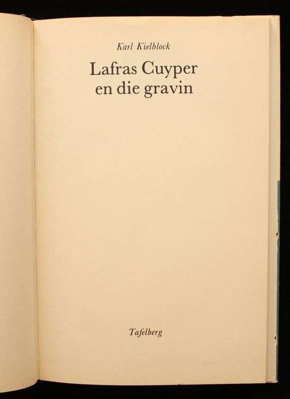 LAFRAS CUYPER EN DIE GRAFIN - KARL KIELBLOCK (1979)