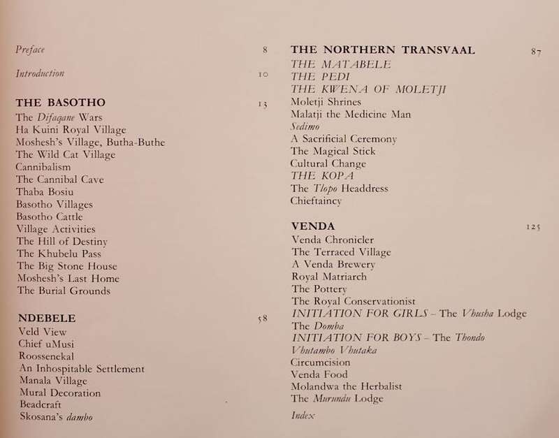 INLAND TRIBES OF SOUTHERN AFRICA - PETER BECKER (1979)