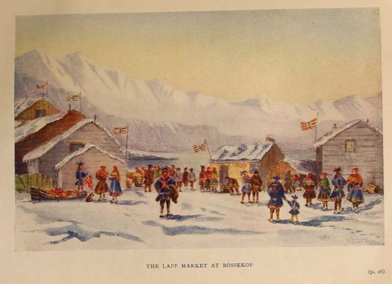 ACROSS LAPLAND with Sledge and Reindeer (1932) by Olive Murray Chapman - SIGNED & INSCRIBED