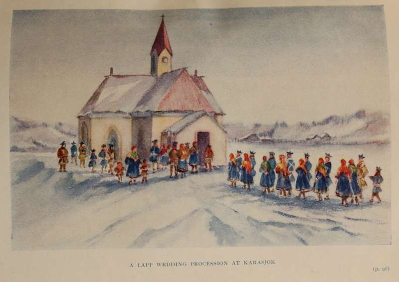 ACROSS LAPLAND with Sledge and Reindeer (1932) by Olive Murray Chapman - SIGNED & INSCRIBED