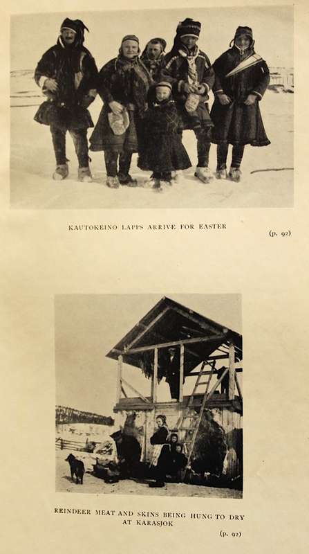 ACROSS LAPLAND with Sledge and Reindeer (1932) by Olive Murray Chapman - SIGNED & INSCRIBED