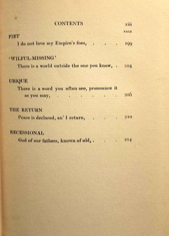 THE FIVE NATIONS by Rudyard Kipling (1903) - 1st ed.