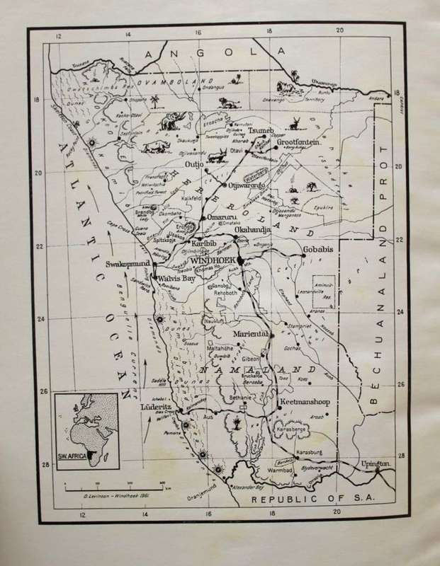 THE AGELESS LAND - OLGA LEVINSON (SOUTH WEST AFRICA) 1961