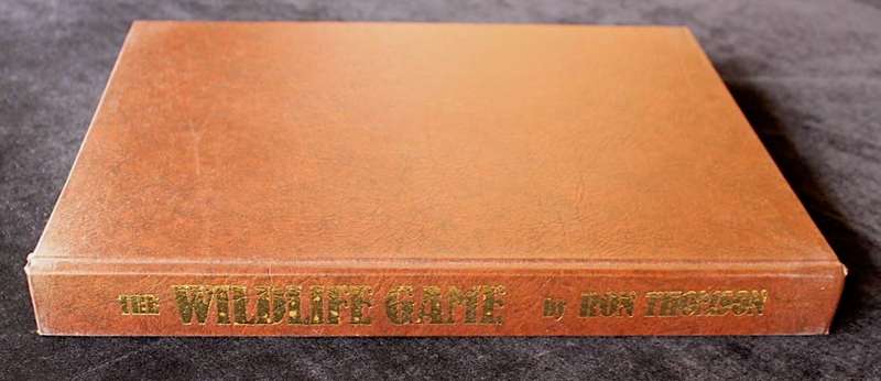 THE WILDLIFE GAME by Ron Thomson - SIGNED & INSCRIBED