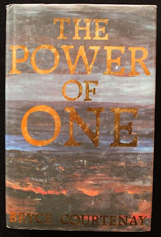 THE POWER OF ONE - BRYCE COURTENAY - 1st edition of author's first book