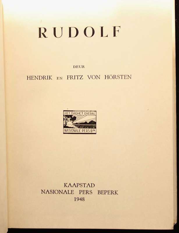 RUDOLF - HENDRIK EN FRIK VON HORSTEN (1948)