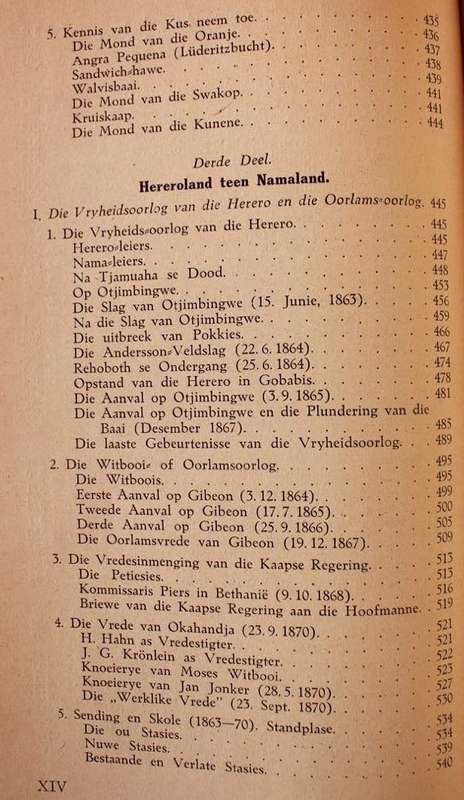DIE VOORGESKIEDENIS VAN SUIDWES-AFRIKA (1937) - Dr. H. Vedder