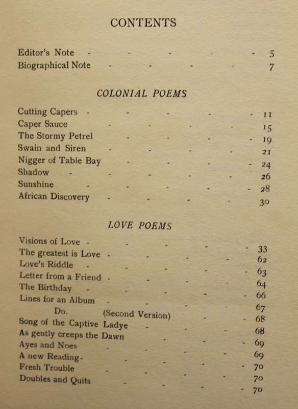 CUTTING CAPERS, CAPER SAUCE AND OTHER POEMS BY HENRY MARTYN FOOT (1906)