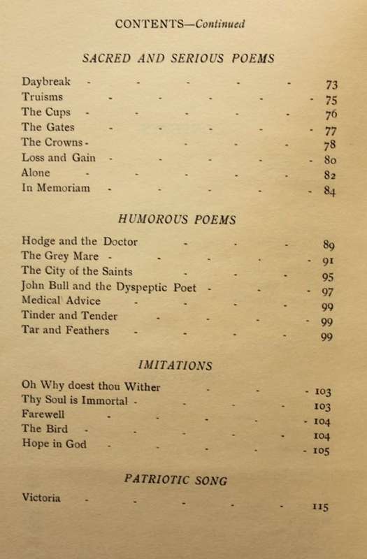 CUTTING CAPERS, CAPER SAUCE AND OTHER POEMS BY HENRY MARTYN FOOT (1906)