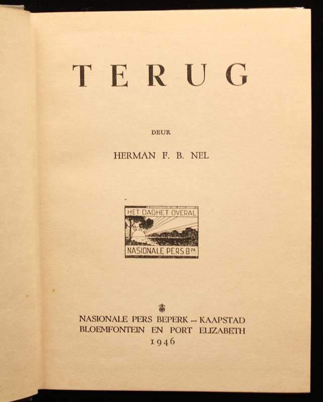 TERUG - HERMAN F.B. NEL (1946)