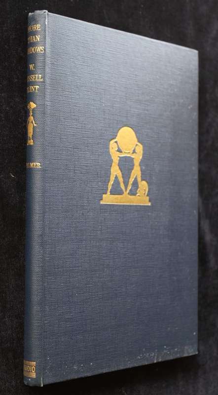 MORE THAN SHADOWS - A BIOGRAPHY OF WILLIAM RUSSELL FLINT (1943) by Arnold Palmer