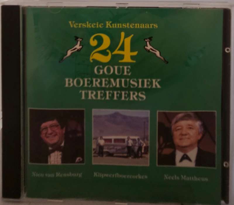 Verskeie Kunstenaars 24 Goue Boeremusiek Treffers  (3855)