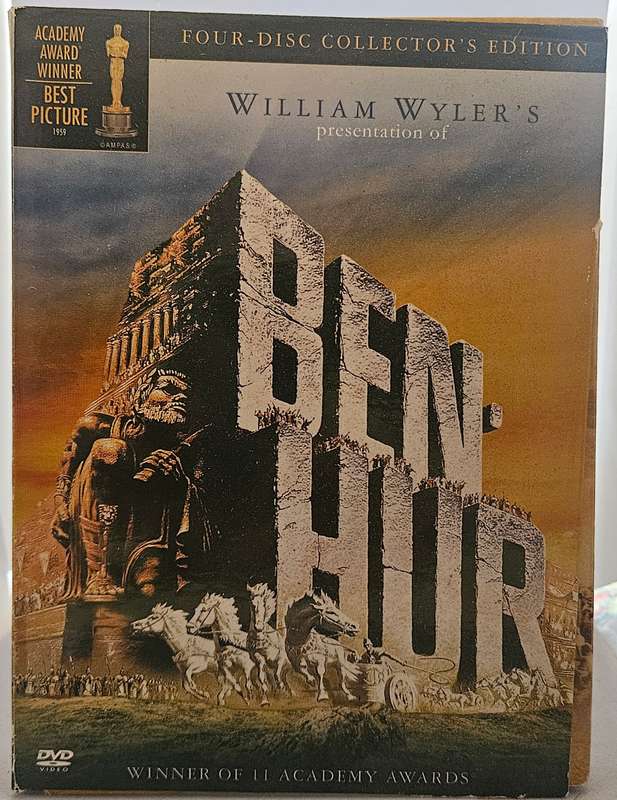 William Wyler's presentation of Ben-Hur  4 Disc Collectors Edition  DVD (267)