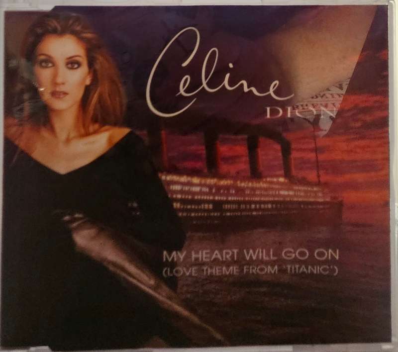 Celine Dion My Heart will go on  single (3621)