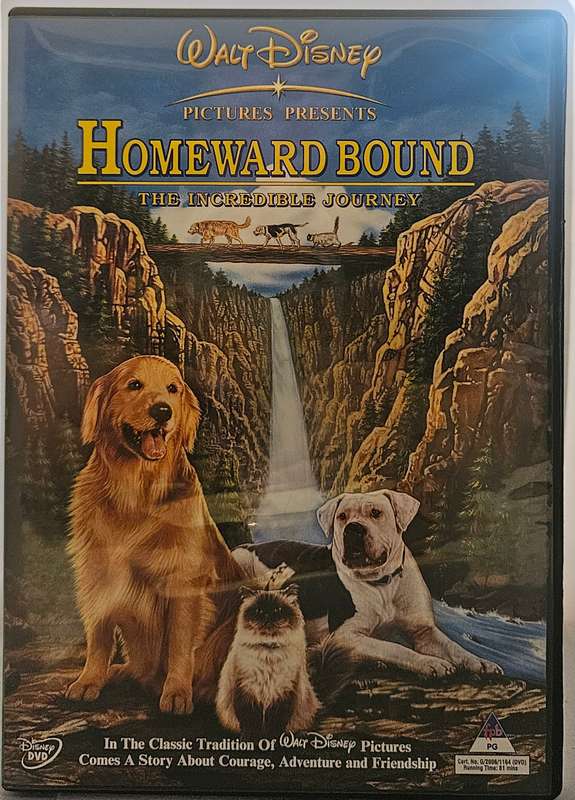 Homeward Bound The Incredible Journey  DVD (180)